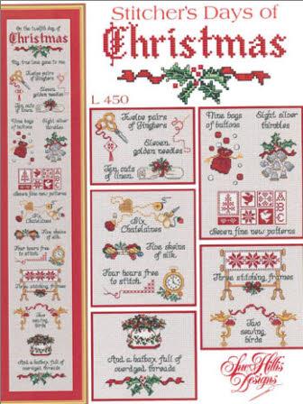 Stitcher's Days Of Christmas by Sue Hillis Designs